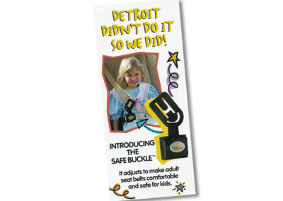 ChildSafe Buckle 3 Fold Brochure
